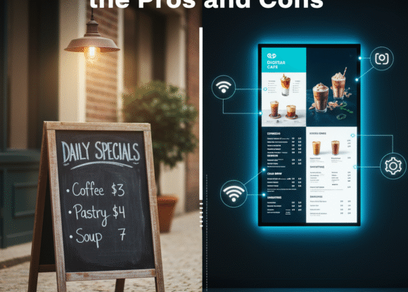 Static vs Digital Signage: The Pros and Cons