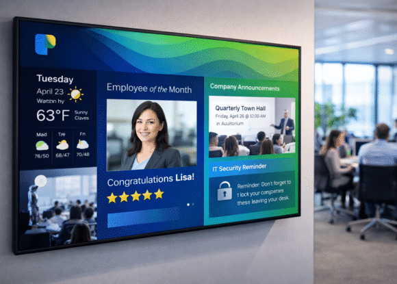 What Are Digital Signage Corporate Communications?